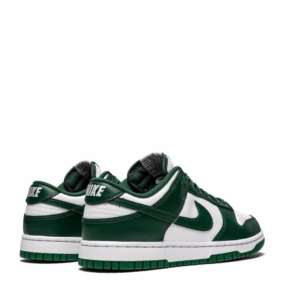 Nike SB dunks low green and white