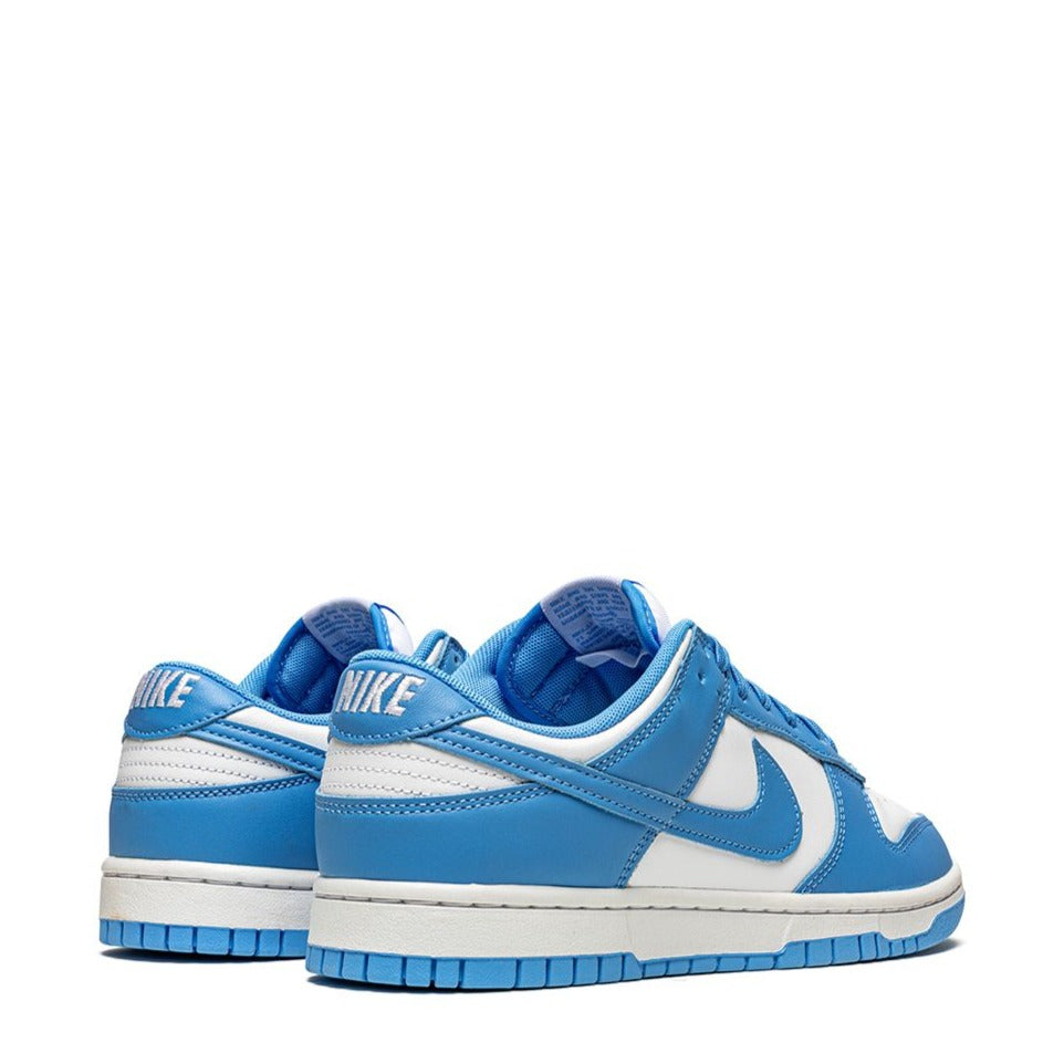 Nike SB dunks low light blue and white