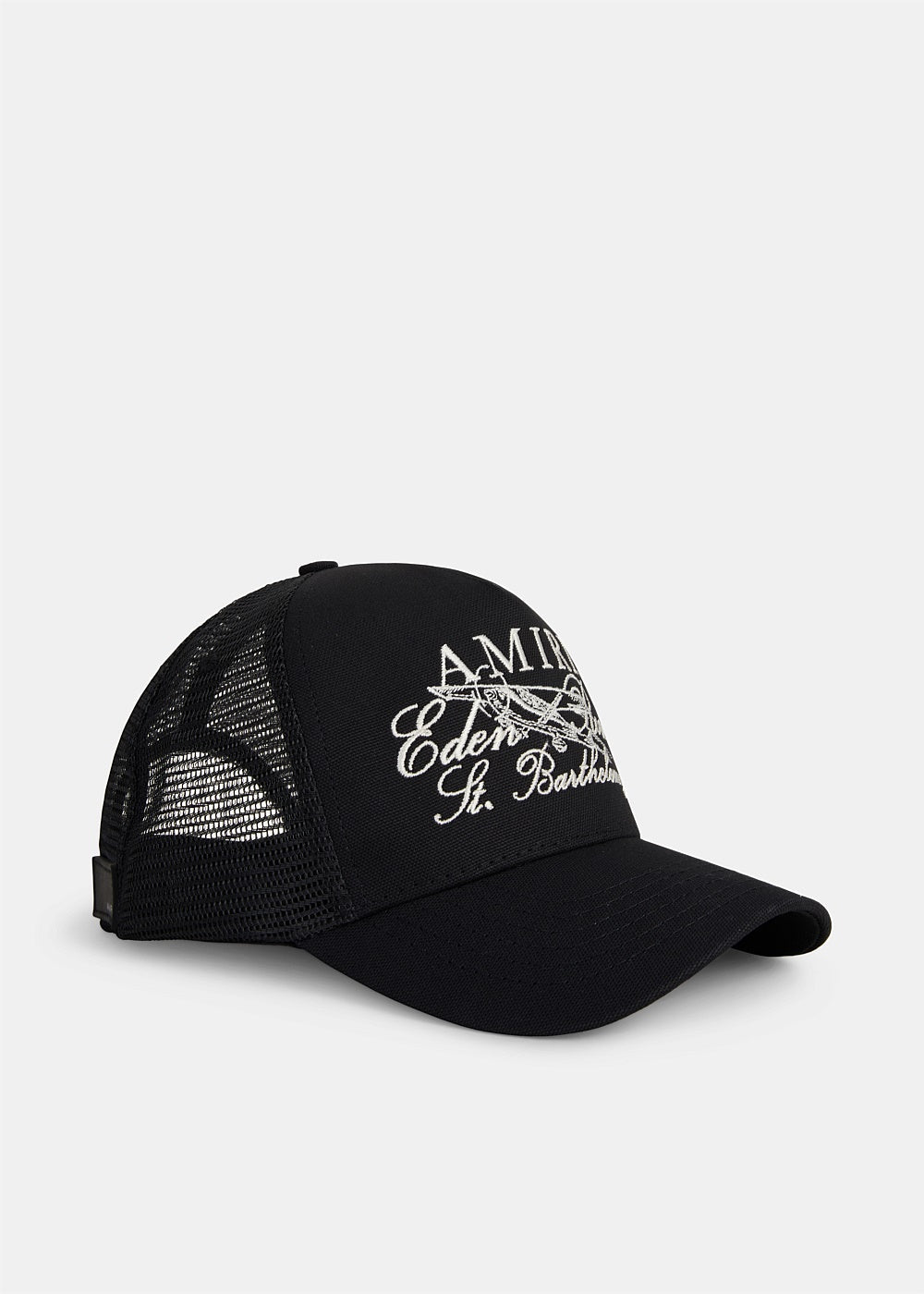 Amiri Eden rock trucker black hat