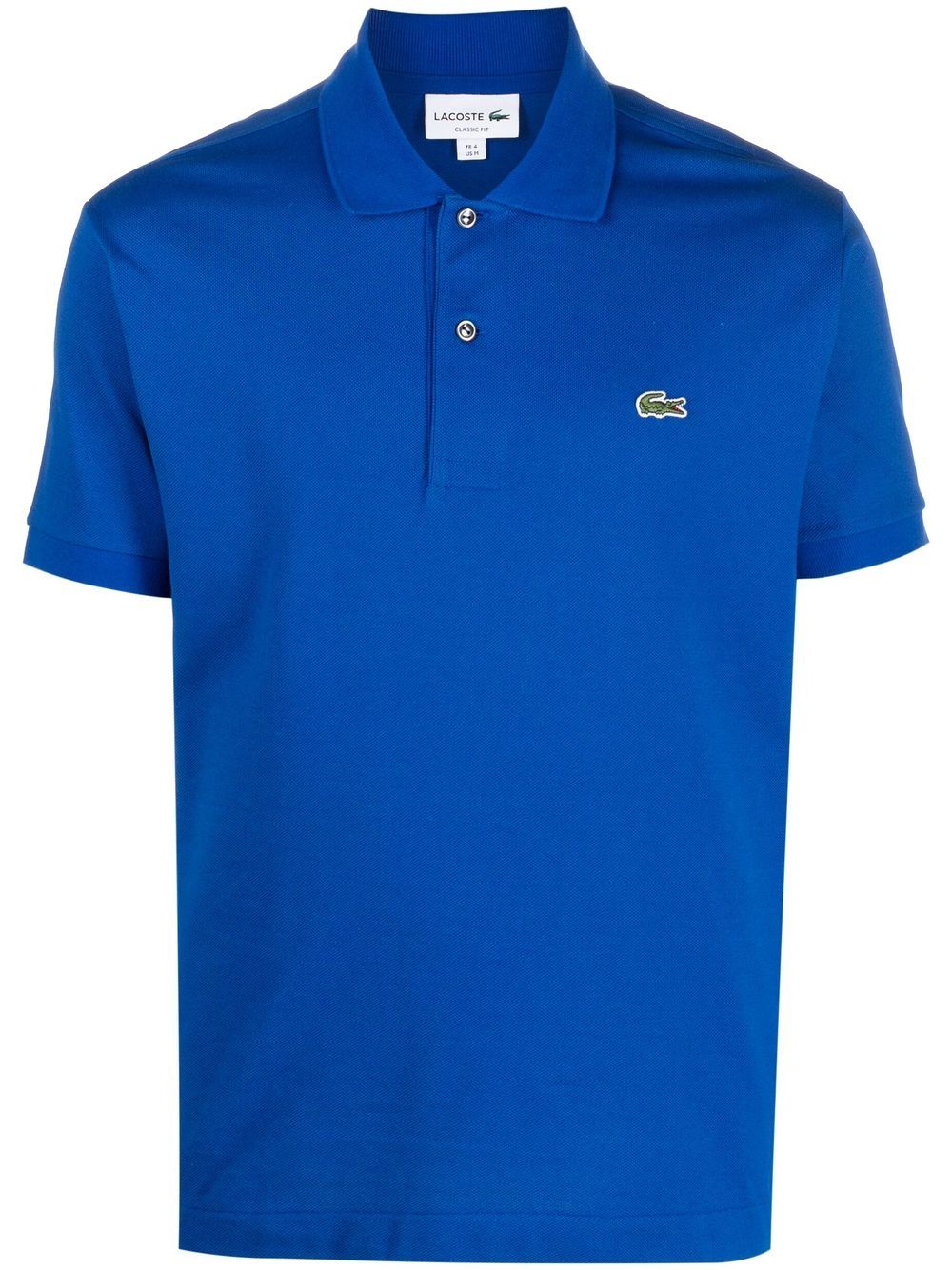 Classic logo Lacoste Blue polo shirt