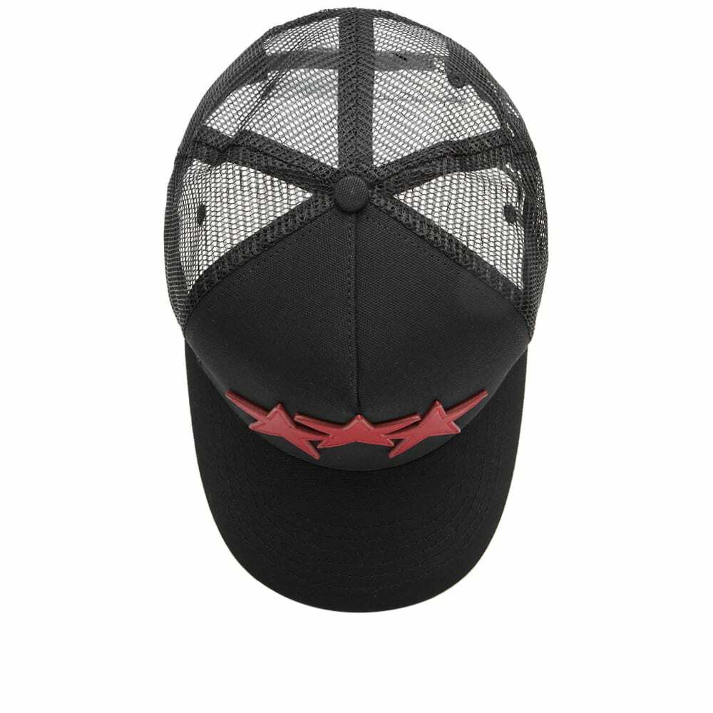 Amiri three stars red patch black cap