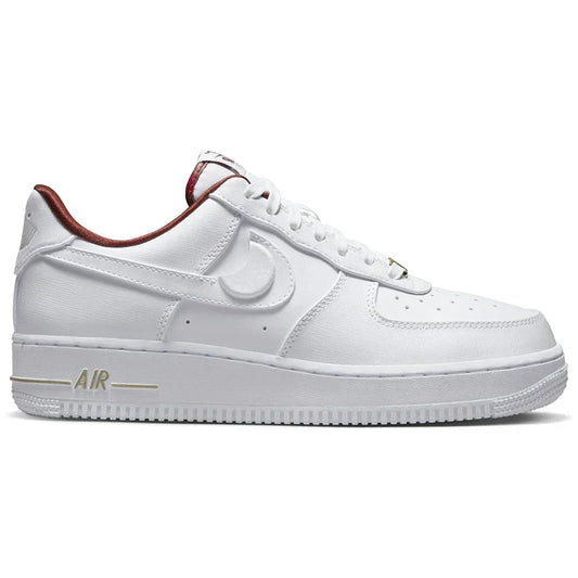 Nike Air Force 1 '07 SE low - Summit White -Team Red