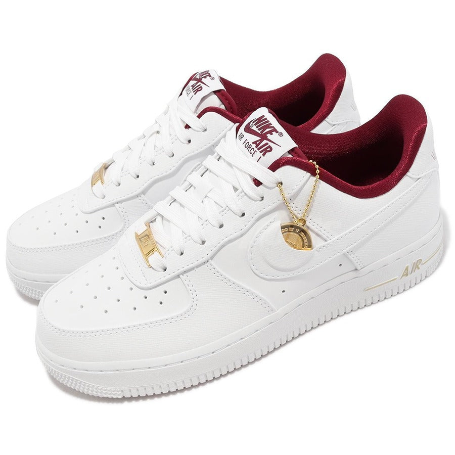 Nike Air Force 1 '07 SE low - Summit White -Team Red