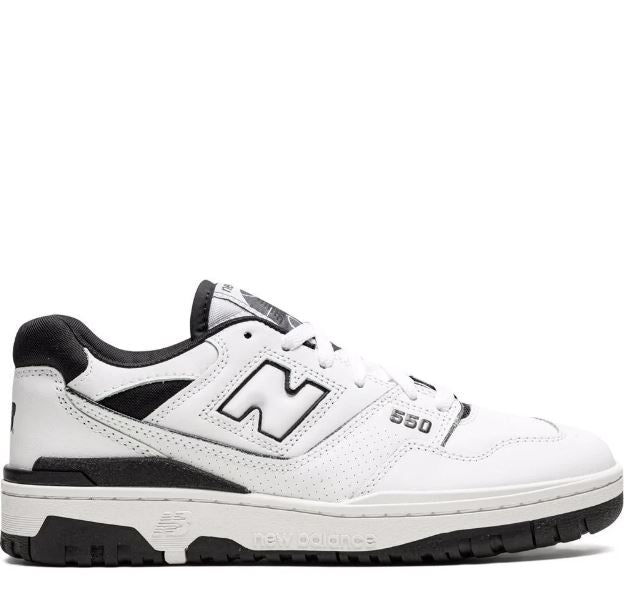 New balance 550 white and black