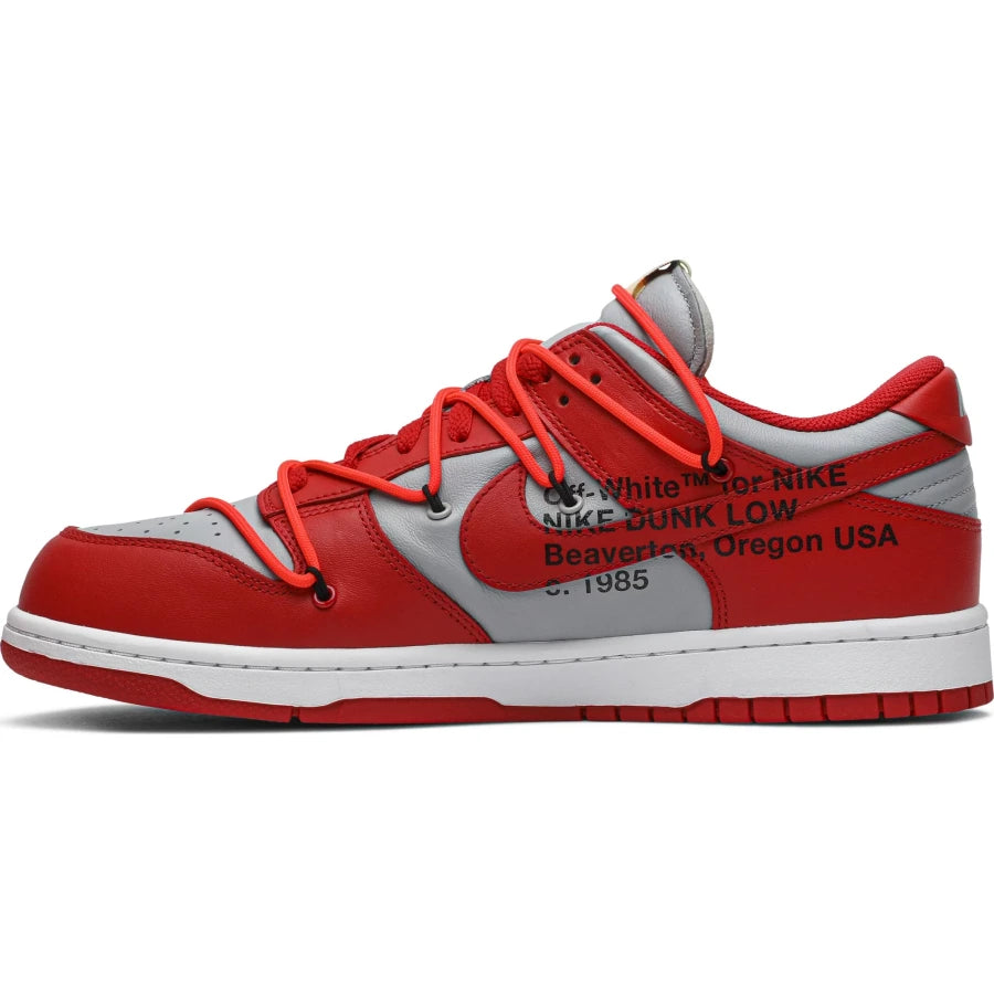 Dunk Low - Off White University Red