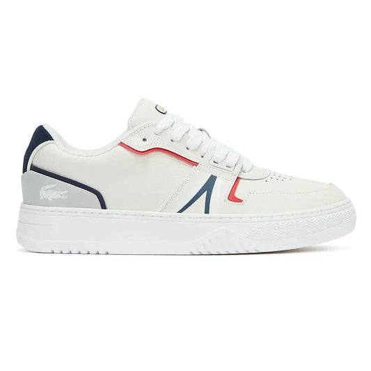 Lacoste L001 - White-Navy-Red