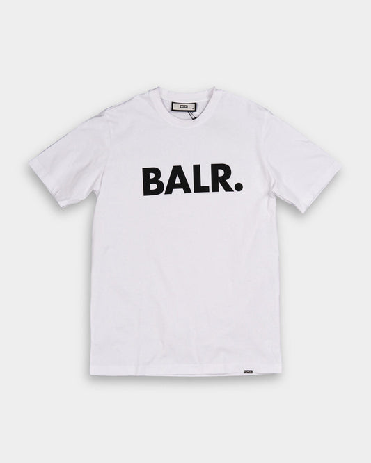 Balr Logo short sleeve white t-shirt