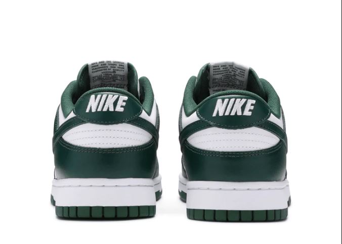 Nike SB dunks low green and white